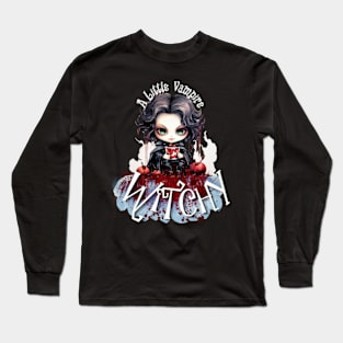 A Little Vampire Witchy Long Sleeve T-Shirt